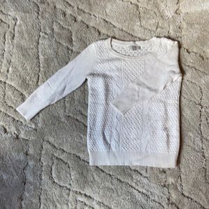 Women’s cream loft sweater size small